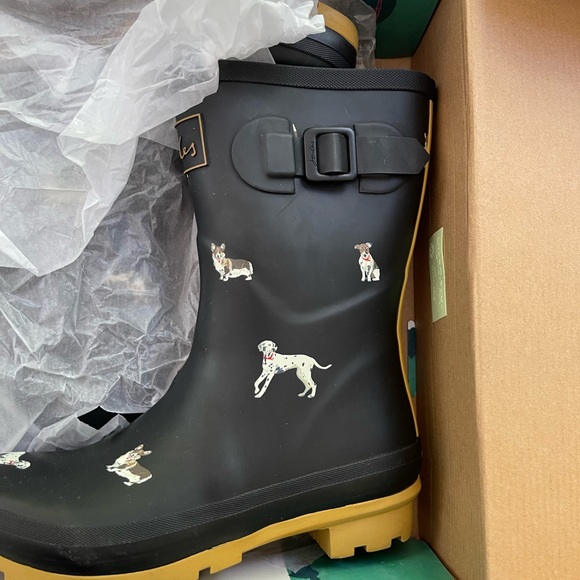 Joules womens Molly Welly Rain Boot - Picture 5 of 7